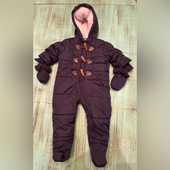The Children's Place Jackets & Coats Quilted Snow Suit Onsie 69